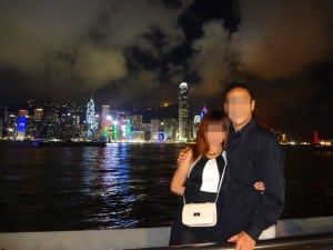 国際結婚した後、香港へ旅行 - シンフォニーオブライツ
