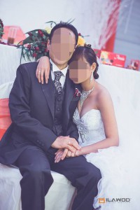美人との結婚式 - 記念撮影