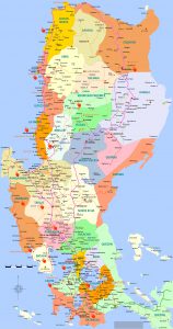 フィリピン・ルソン島の地図 | 国際結婚フィリピン
