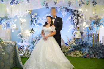 40代日本人男性と10代フィリピン女性の国際結婚|結婚式
