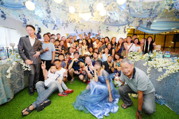 40代日本人男性と10代フィリピン女性の国際結婚|結婚式